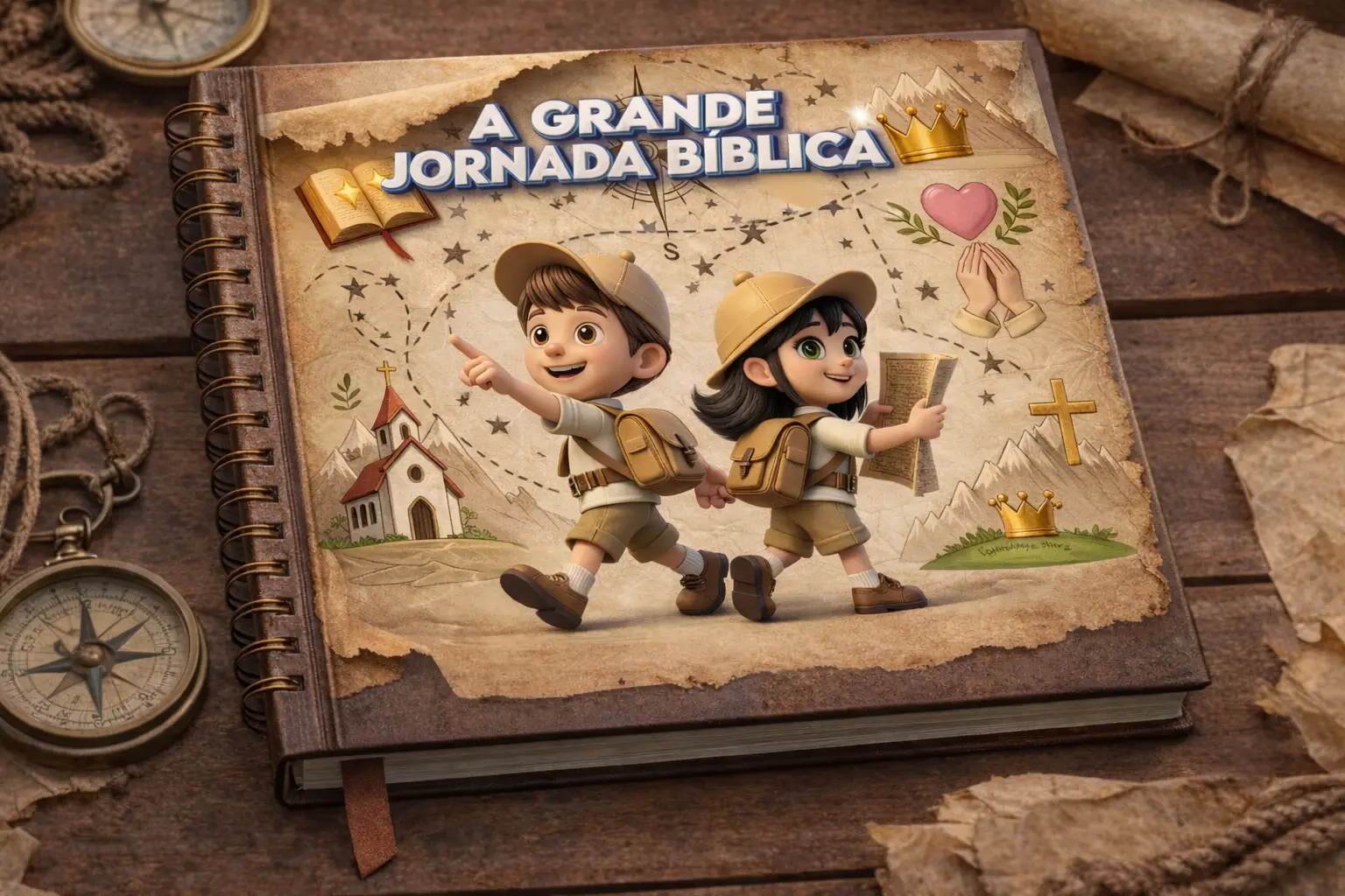 Conteúdo do Álbum A Grande Jornada Bíblica